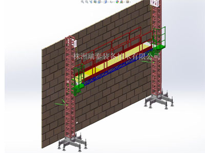 建筑施工電動工作平臺